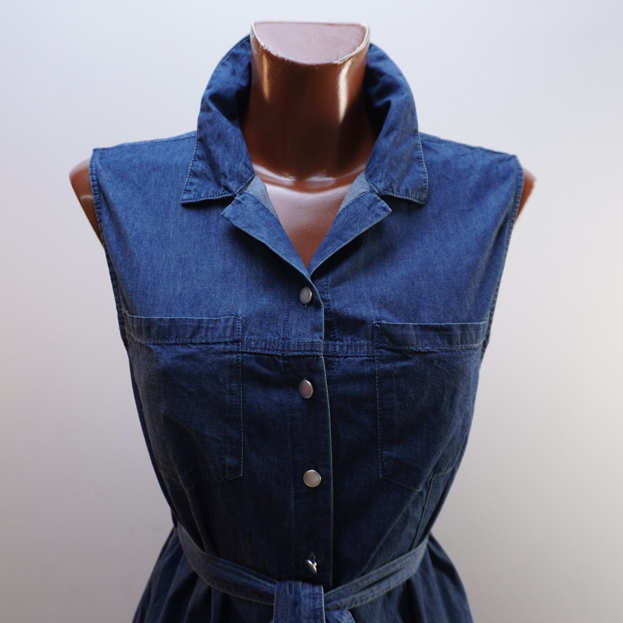 Vestido Mln para Mujer Usado - Azul, L