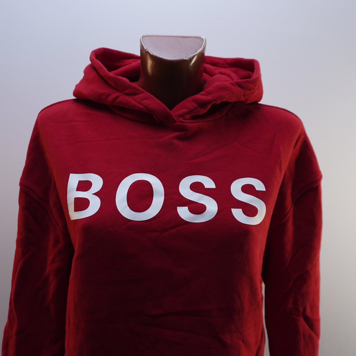 Sudadera con Capucha Hugo Boss para Mujer Usada - Roja, Pequeño (S)
