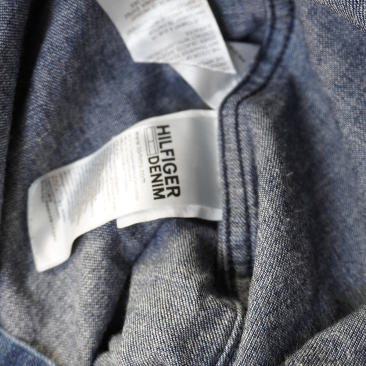 Camisa Henley Tommy Hilfiger para Hombre Usada - Azul, M