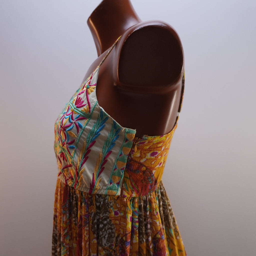 Vestido Raga para Mujer Usado - Multicolor, Pequeño (S)