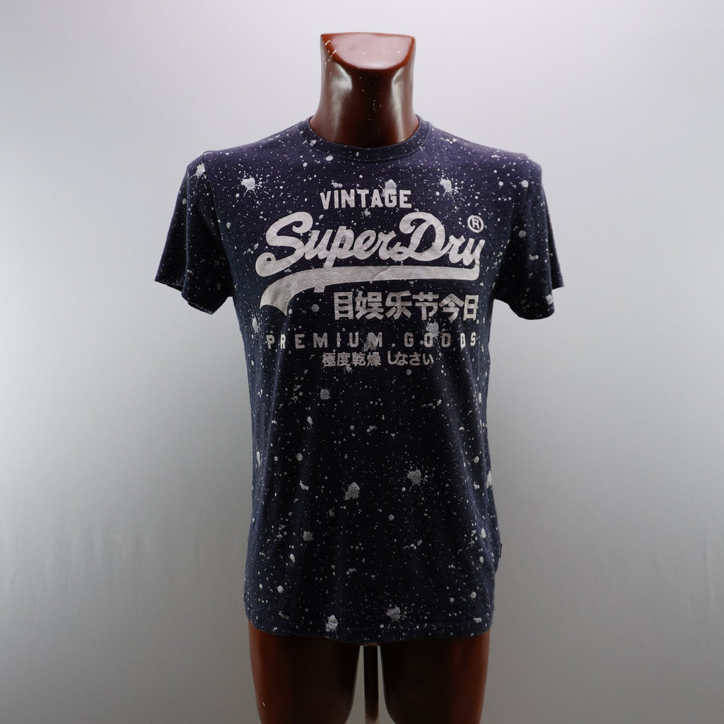 Camiseta Superdry para Hombre Usada - Azul Marino, M
