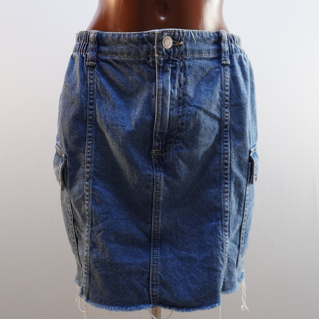 Falda Bershka para Mujer Usada - Azul, M