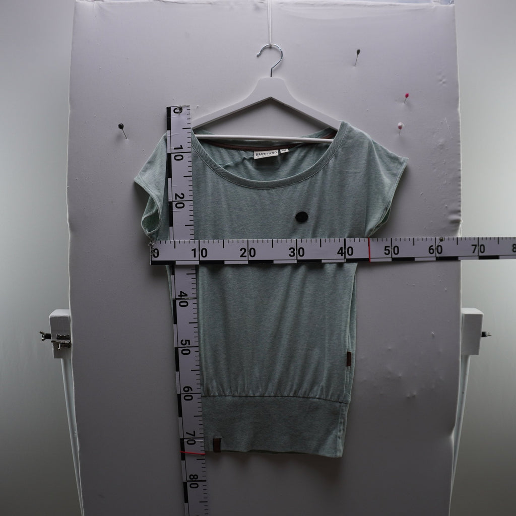 Camiseta Naketano para Mujer Usada - Verde, M