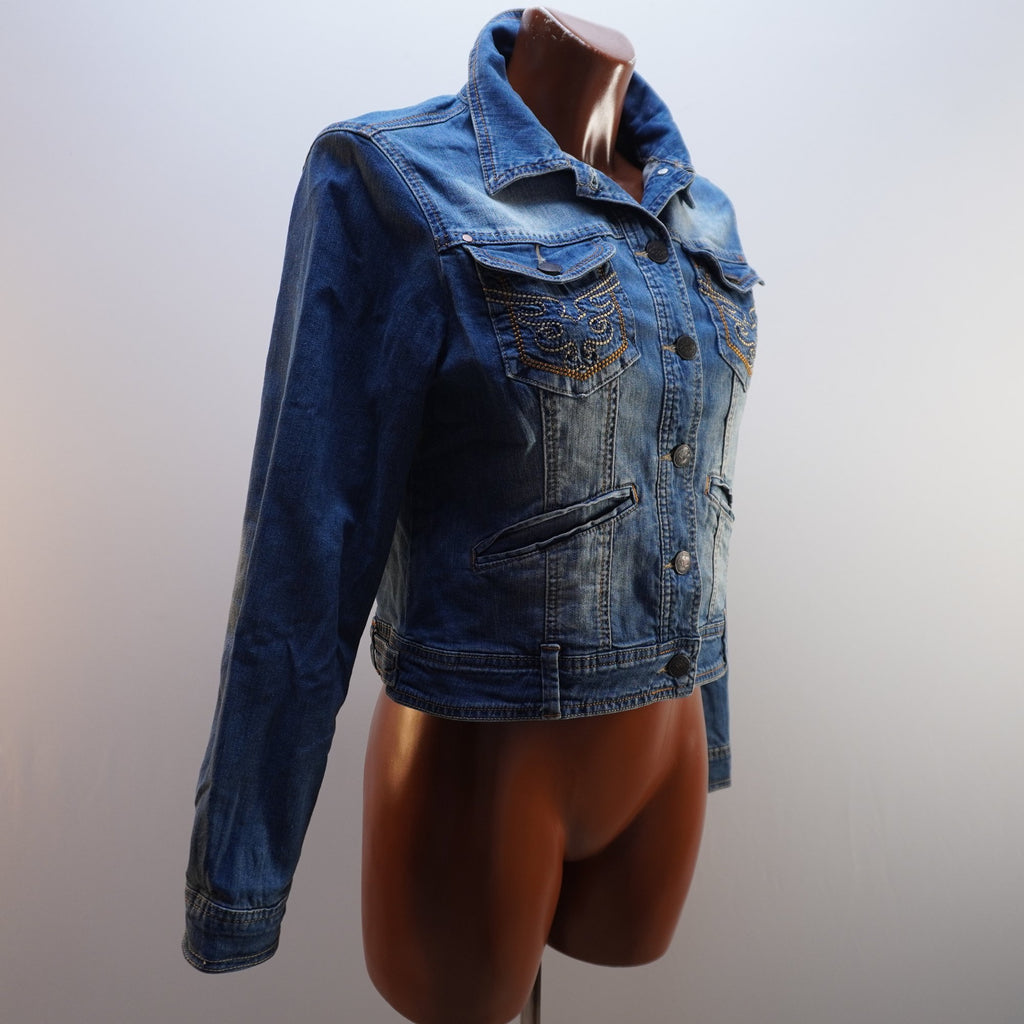 Cazadora Vaquera Etam para Mujer Usada - XL, Muy Buen Estado