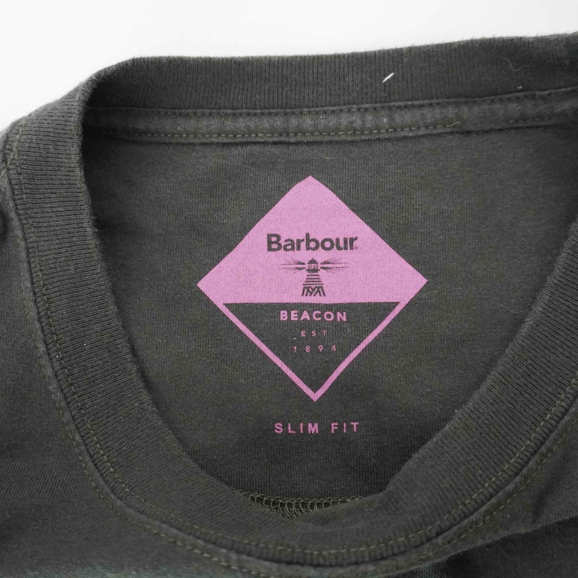 Camiseta Barbour para Hombre Usada - Caqui, M