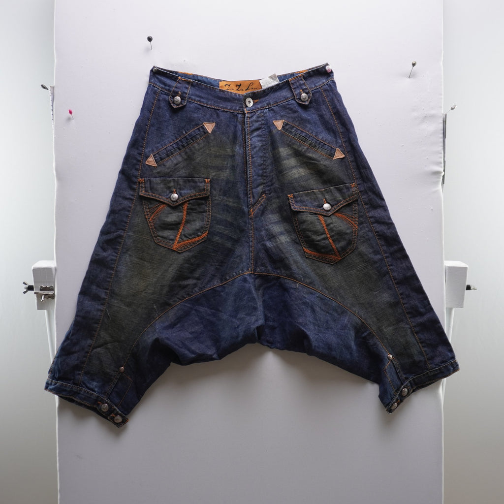 Pantalones Cortos Vaqueros Zsa Zsa Lawinsky para Mujer Usados - Azul Marino, M