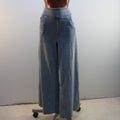 Mallas Vaqueras Italian Style para Mujer Usadas - Azul, XL