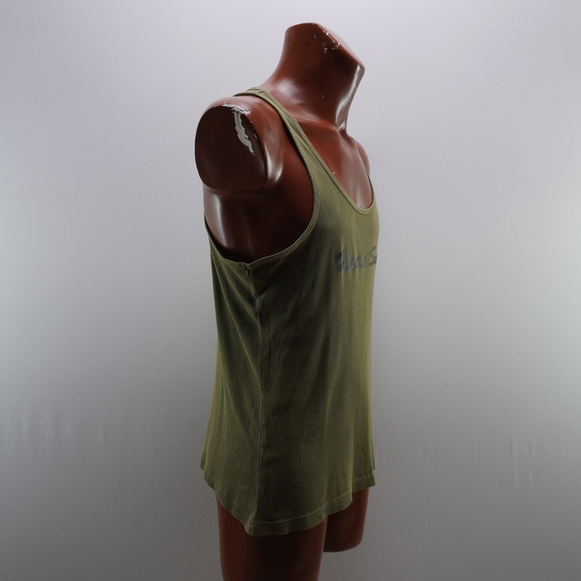Camiseta de Manga Corta Under Sam para Hombre Usada - Verde, L