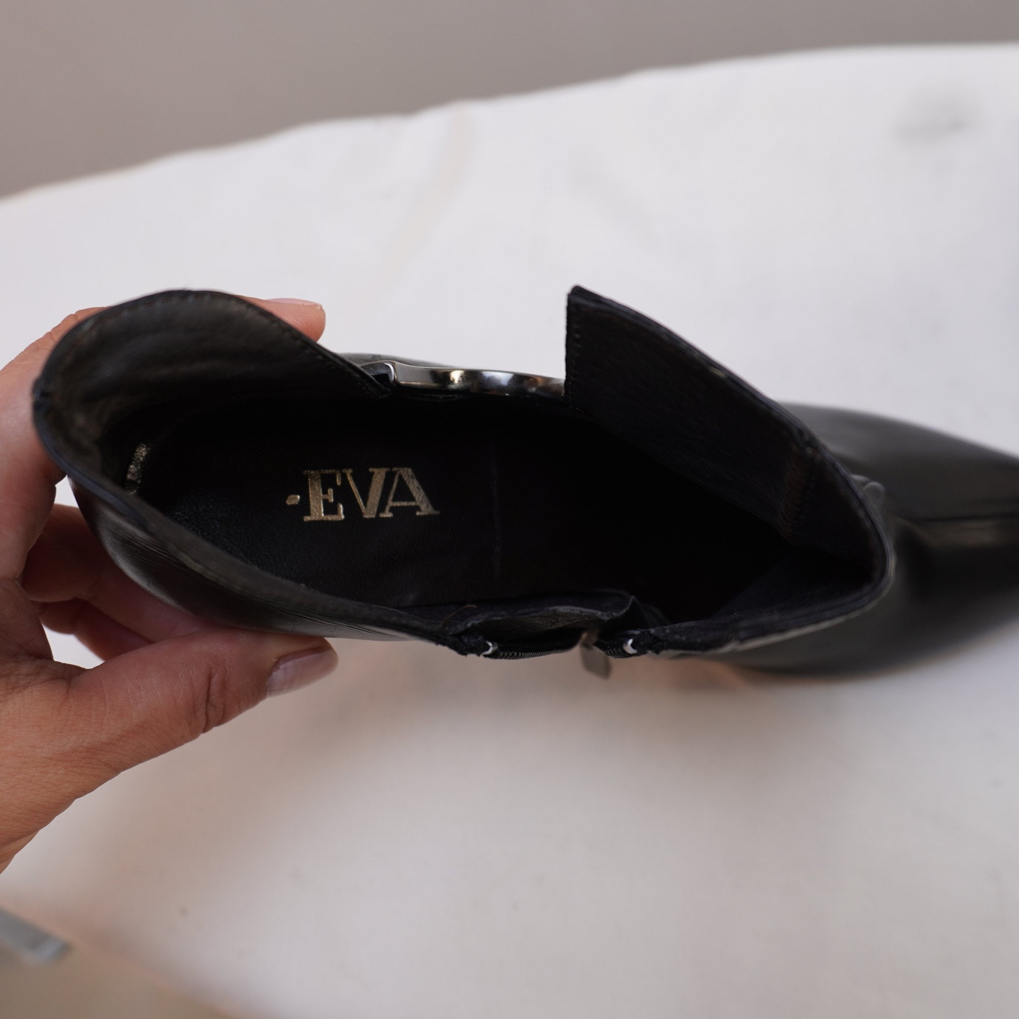 Botas Eva para Mujer Usadas - Negros, Talla 38