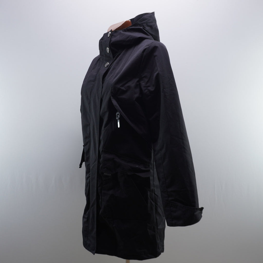 Parka Italian Style para Mujer Usada - Negra, M