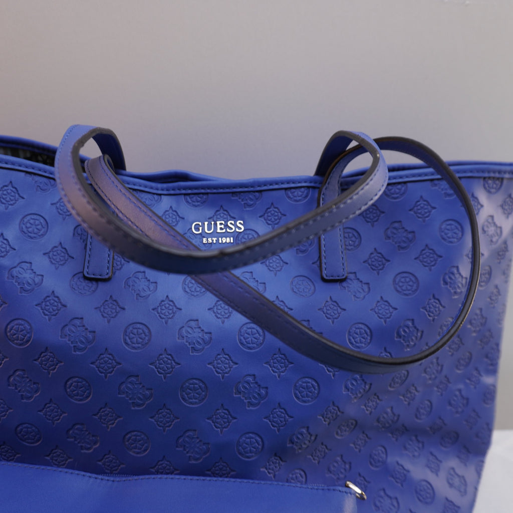 Bolso Baguette Guess para Mujer Usado - Azul, Muy Buen Estado
