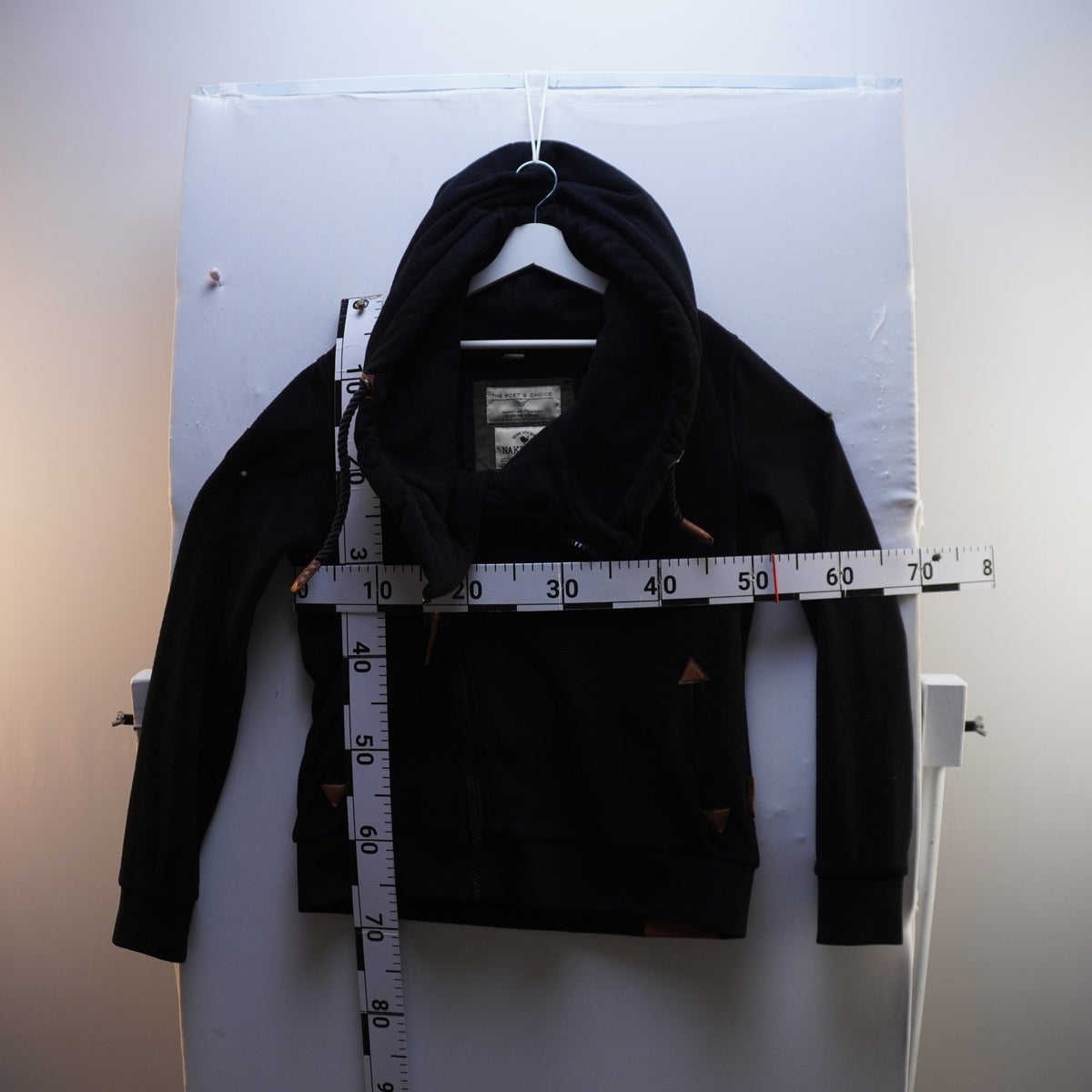 Sudadera con Capucha Naketano para Mujer Usada - Negra, XL