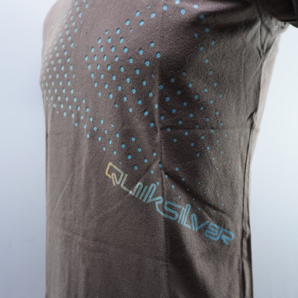Camiseta Quiksilver para Hombre Usada - Marrón, XXS