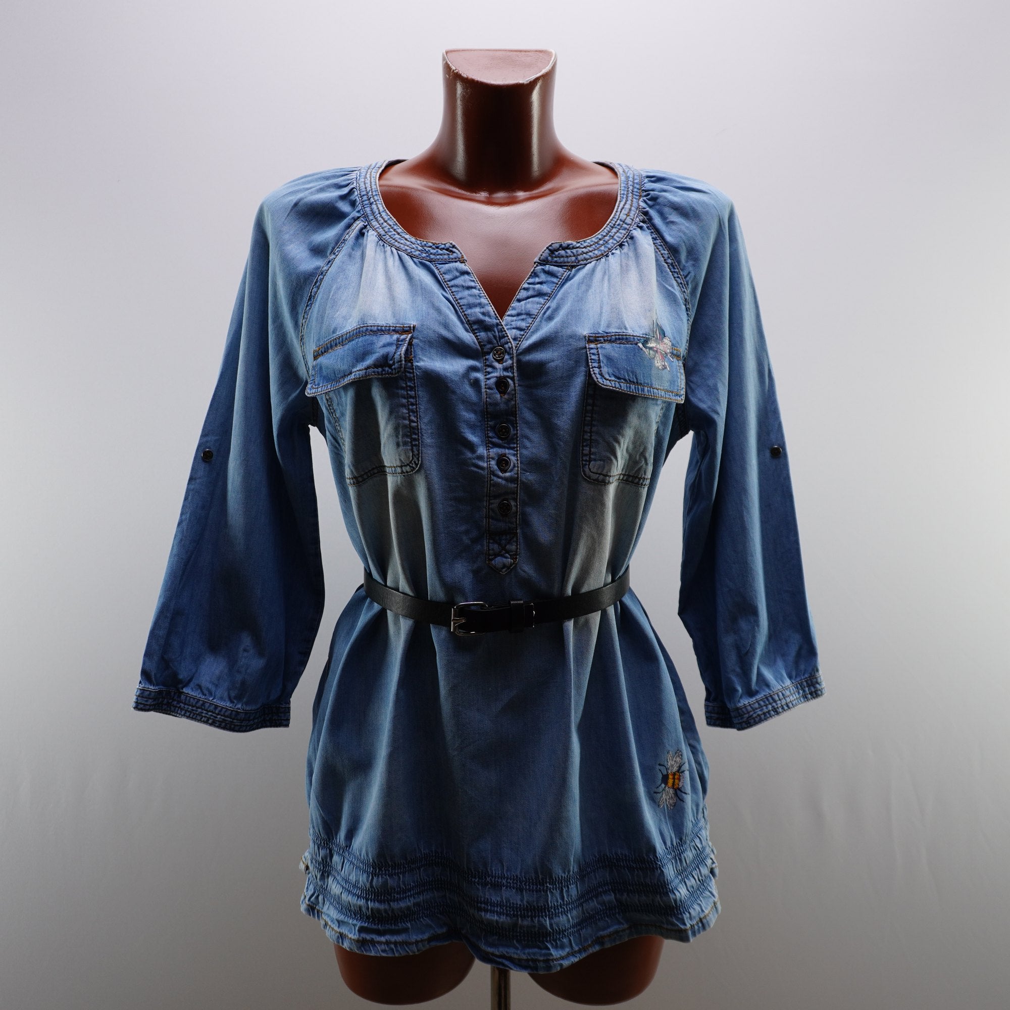 Camisa 1982 para Mujer Usada - Azul, XL