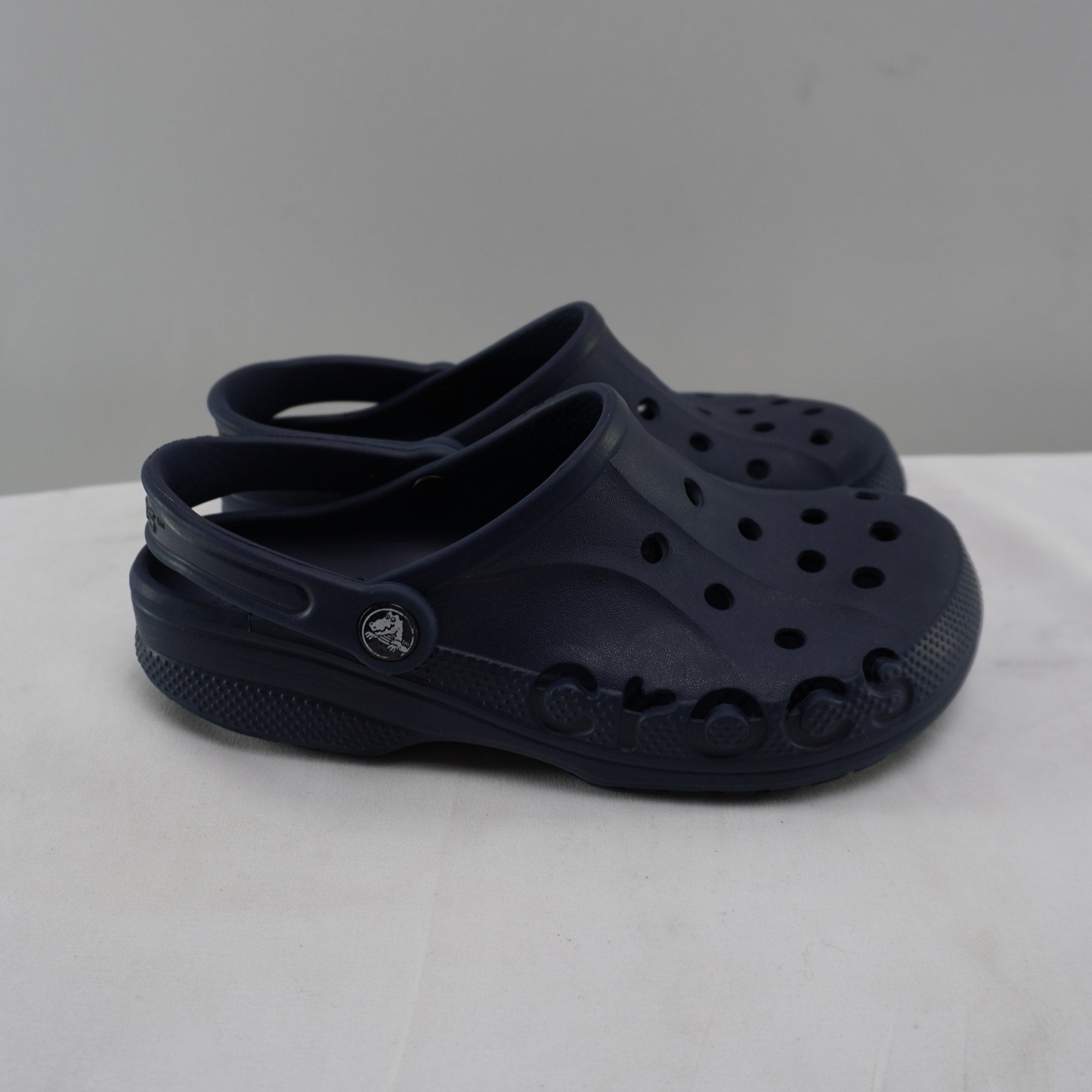 Zapatos Deportivos Crocs para Mujer Usados - Azul Marino, Muy Buen Estado