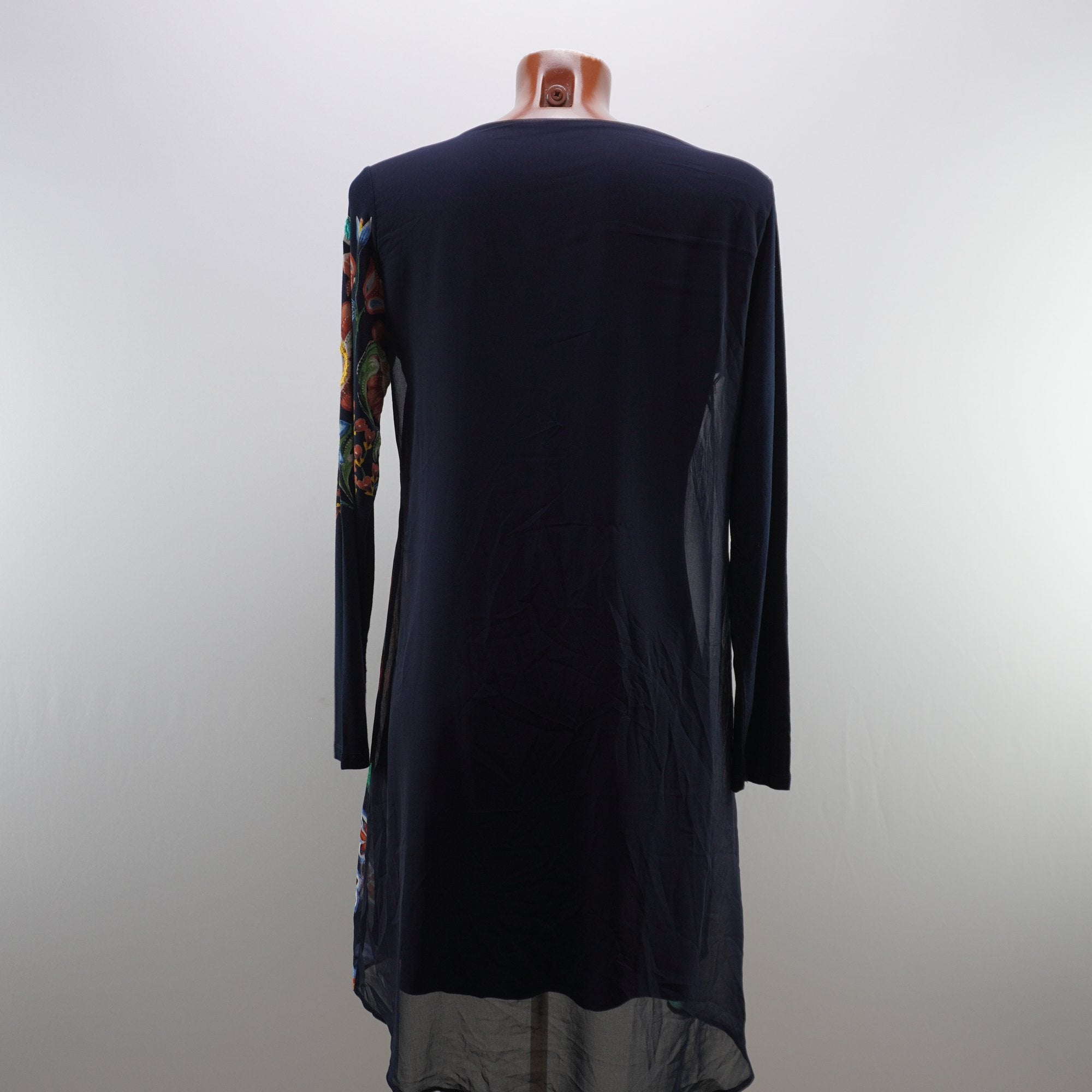 Vestido Desigual para Mujer Usado - Azul Marino, XL