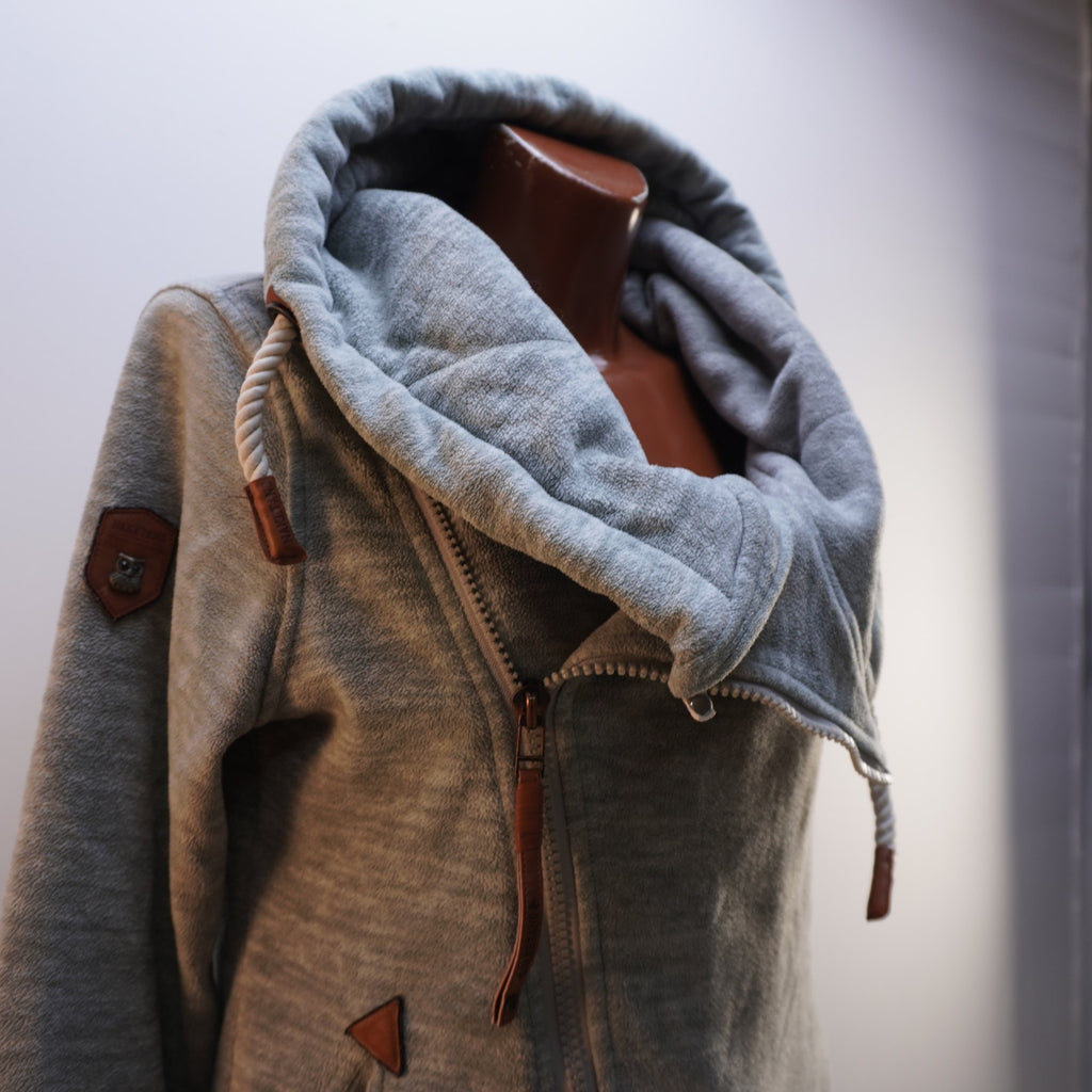 Sudadera con Capucha Naketano para Mujer Usada - Gris, L
