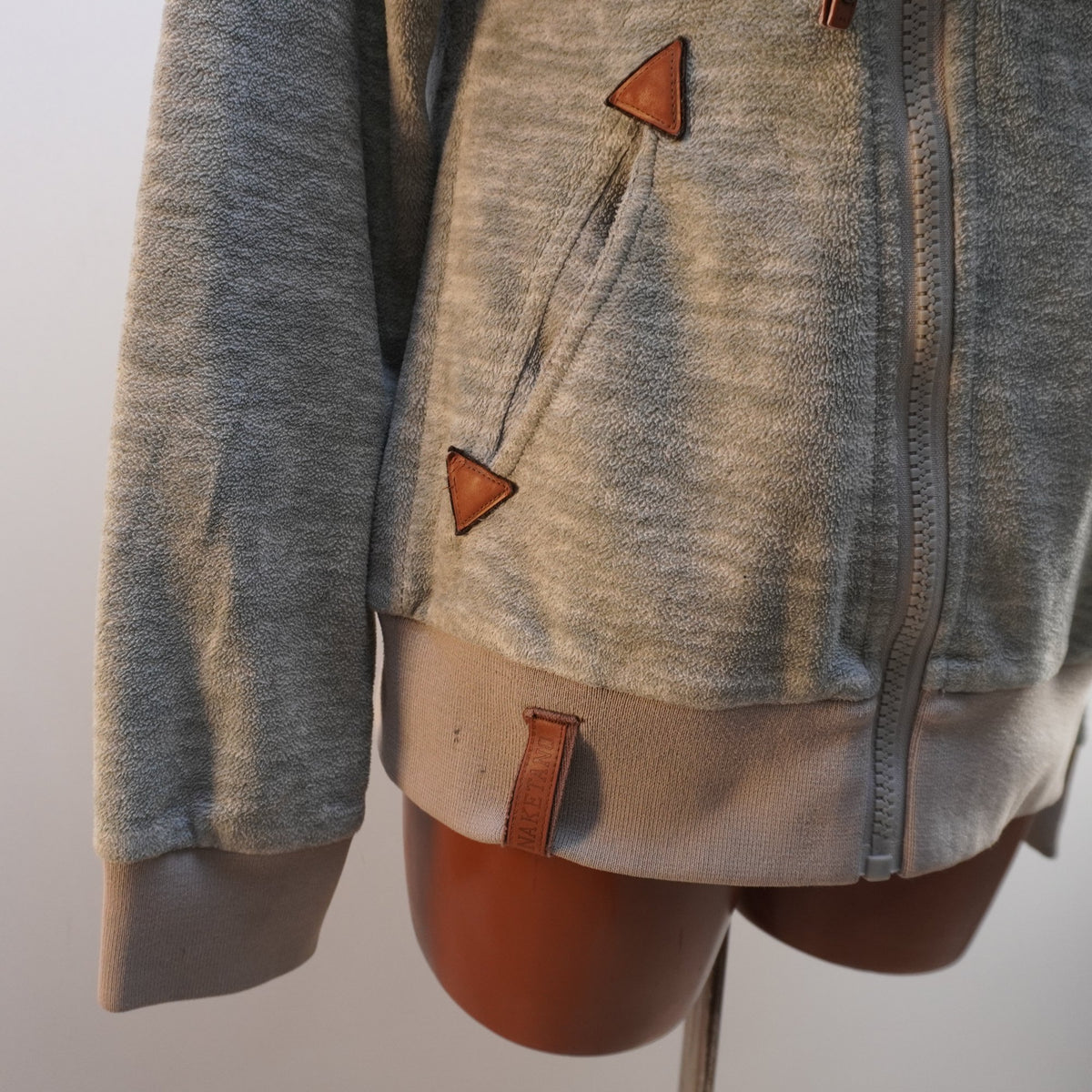Sudadera con Capucha Naketano para Mujer Usada - Gris, L