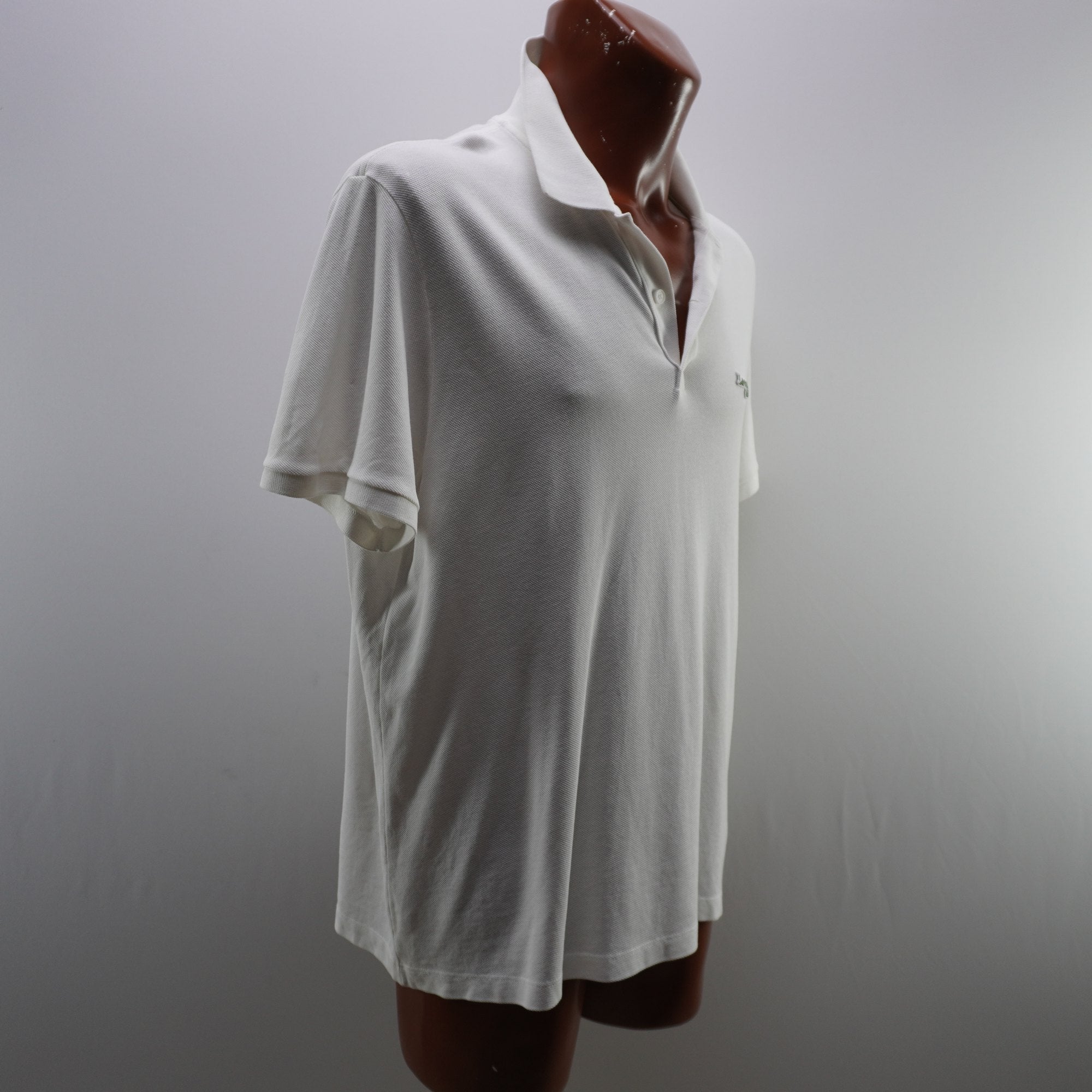 Camiseta Lacoste para Hombre Usada - Blanca, XXL