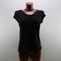 Camiseta Deportiva Negra para Mujer - XL, Usada en Muy Buen Estado