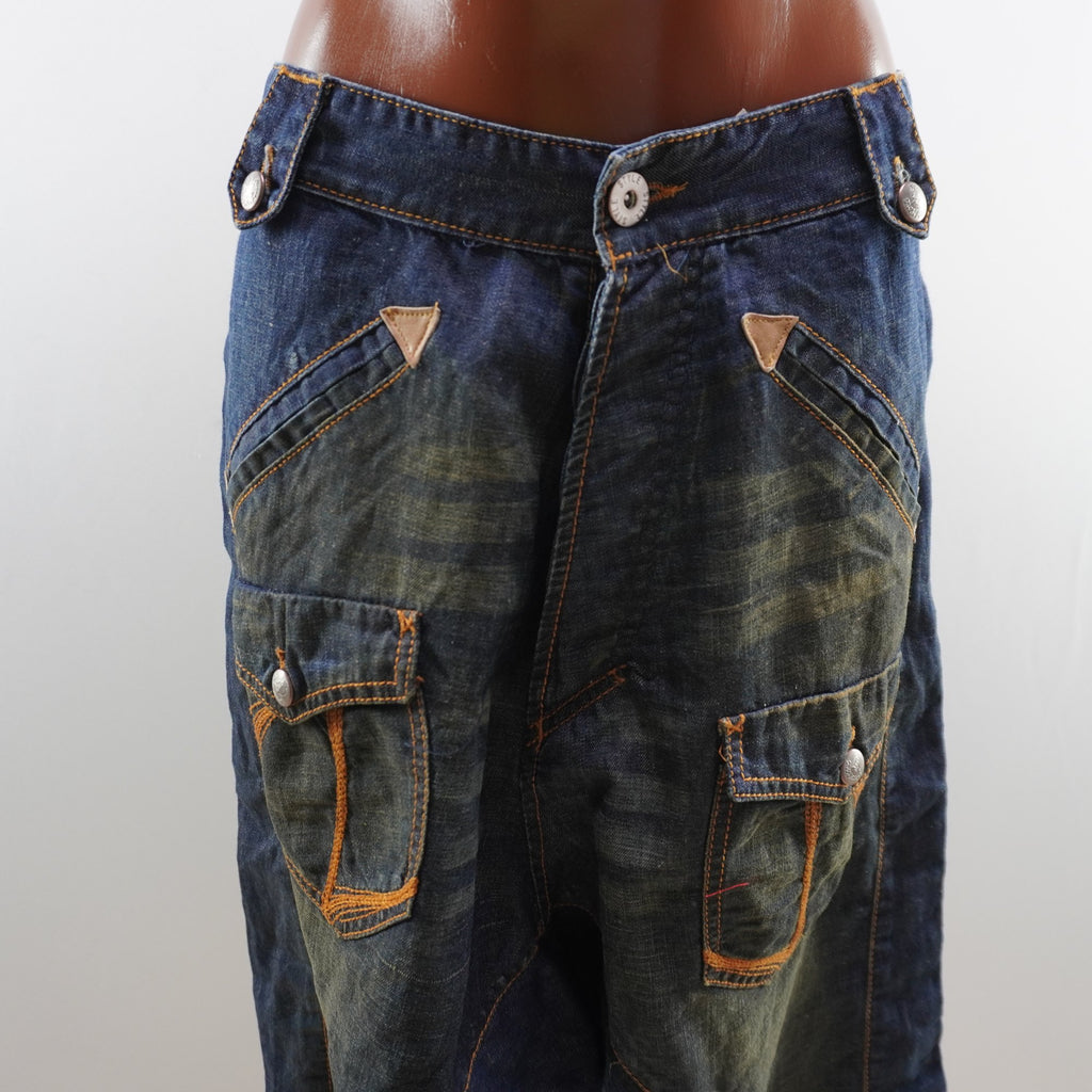 Pantalones Cortos Vaqueros Zsa Zsa Lawinsky para Mujer Usados - Azul Marino, M