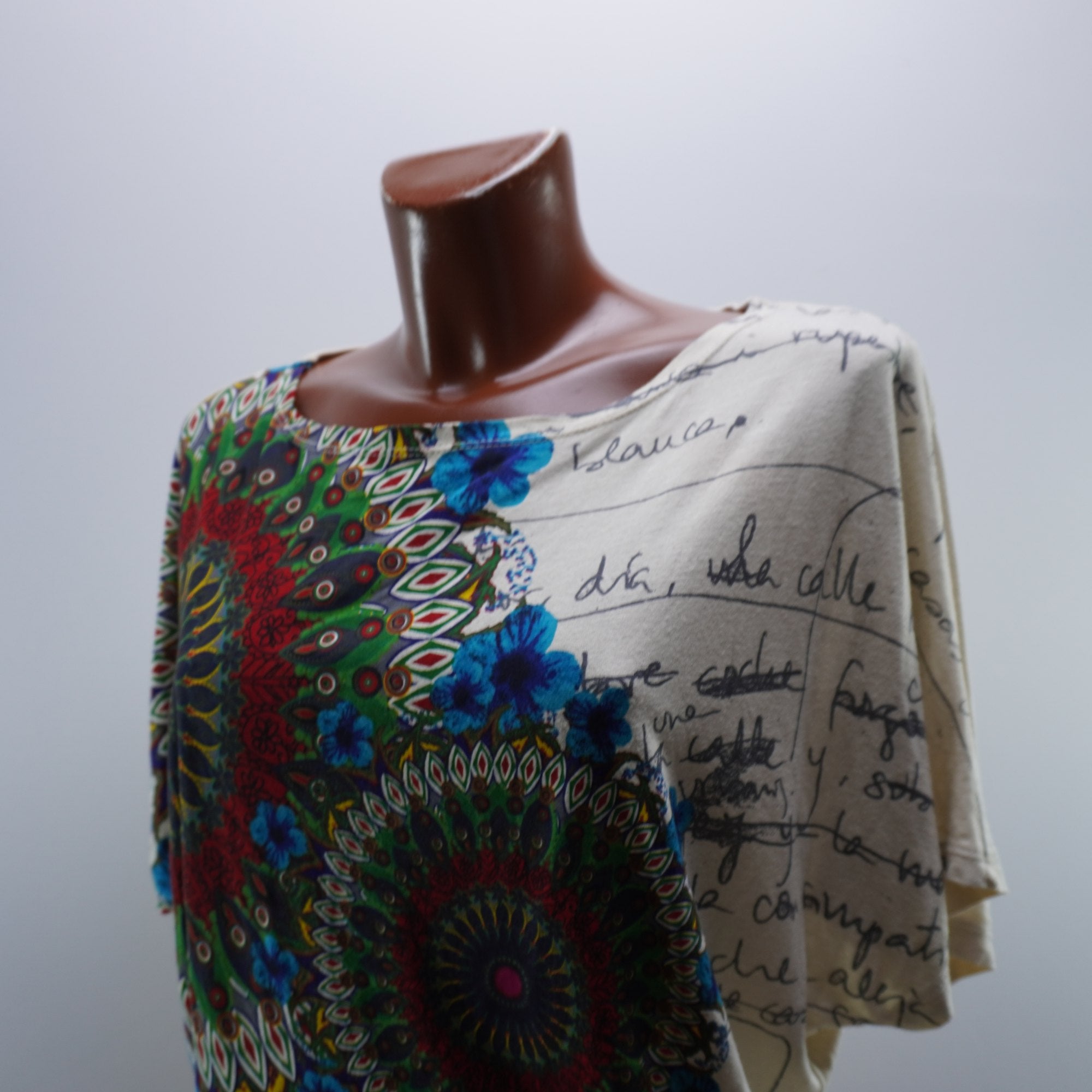 Camiseta Desigual para Mujer Usada - Multicolor, S