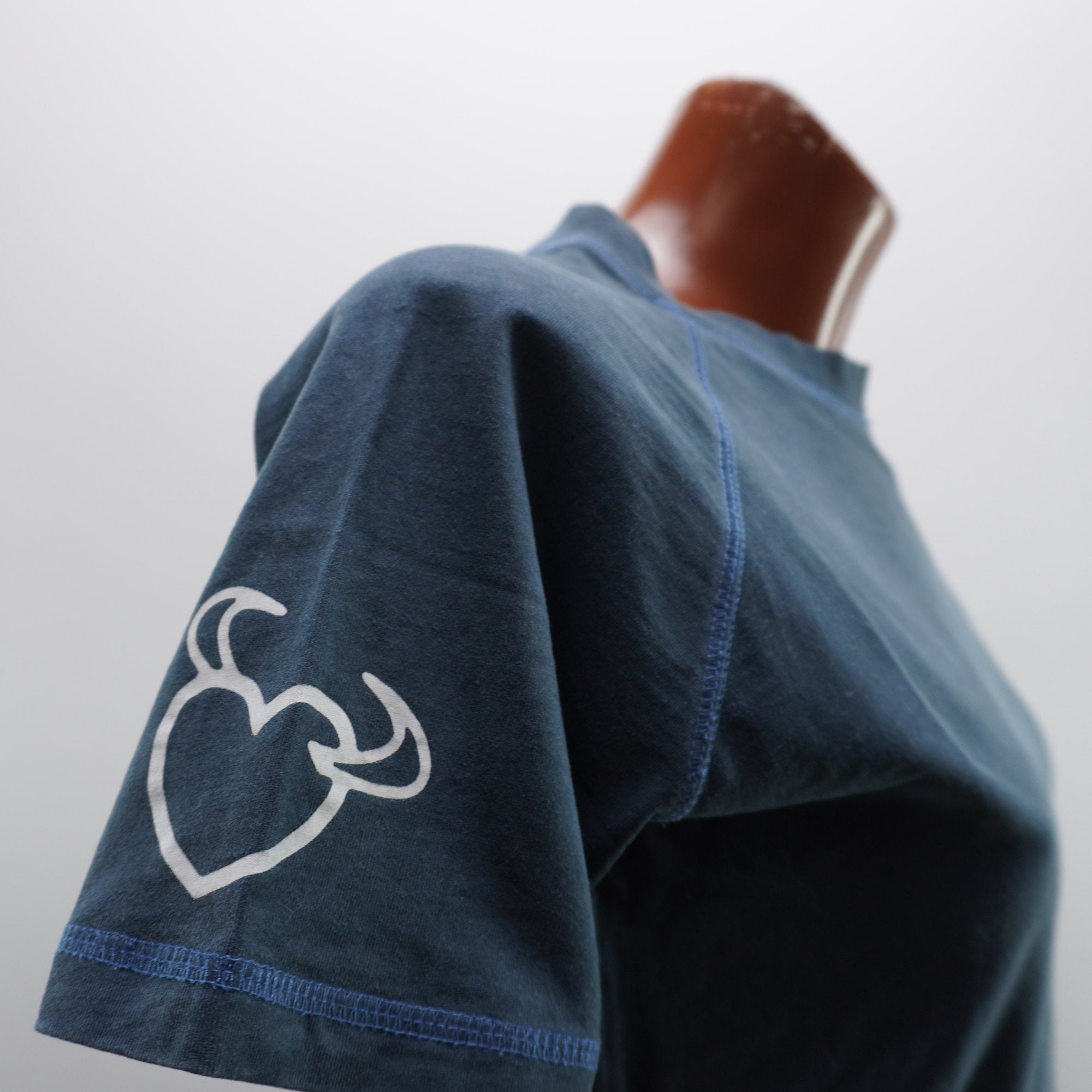 Camiseta Mda Mujer Usada - Azul, Pequeño (S)