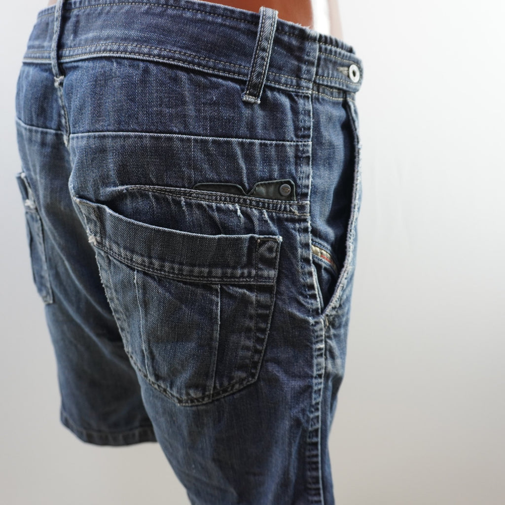 Pantalones Cortos Vaqueros Diesel para Hombre Usados - Azul, L