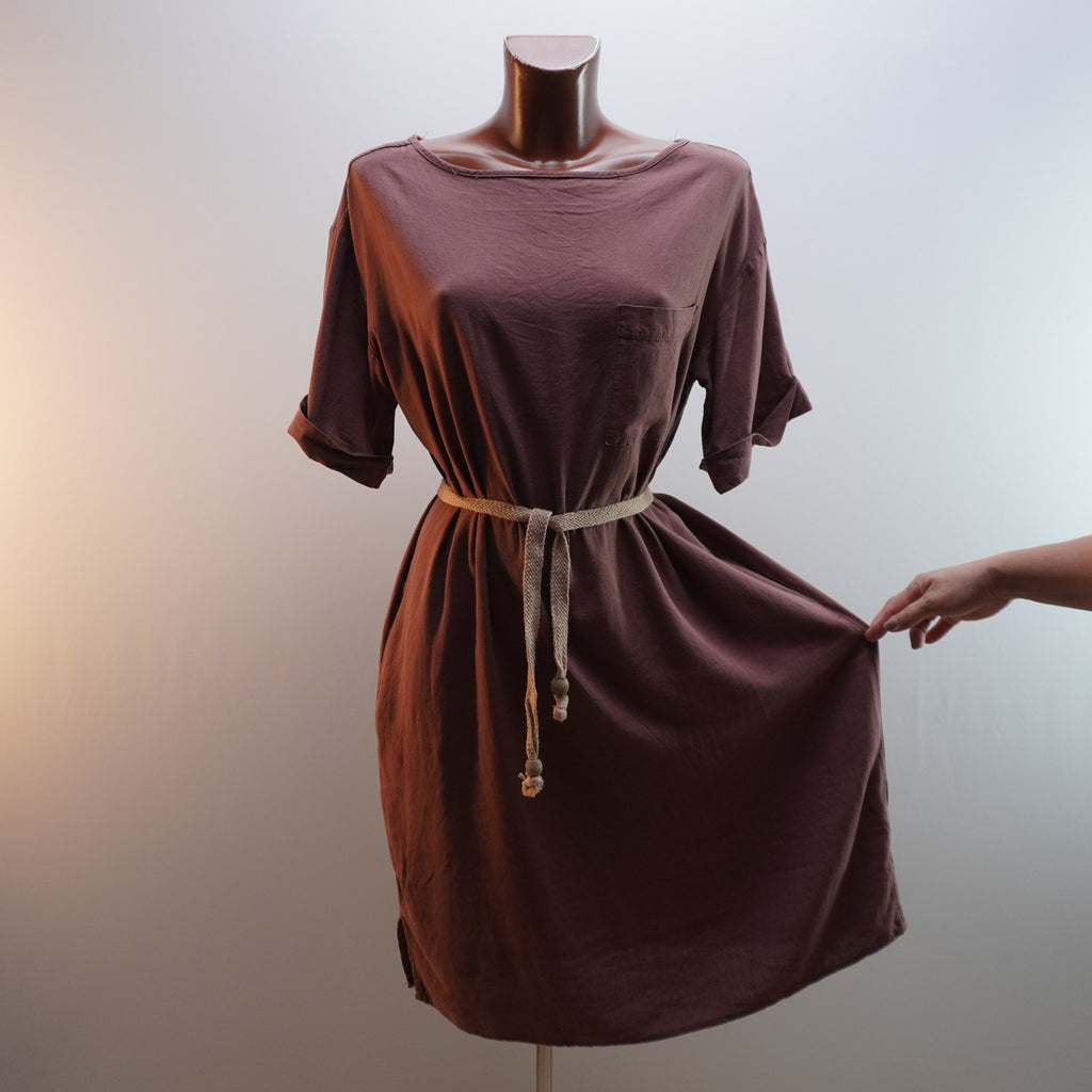 Vestido Italian Style para Mujer Usado - Marrón, XL