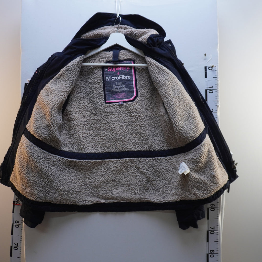 Parka Superdry para Mujer Usada - Azul Marino, XL