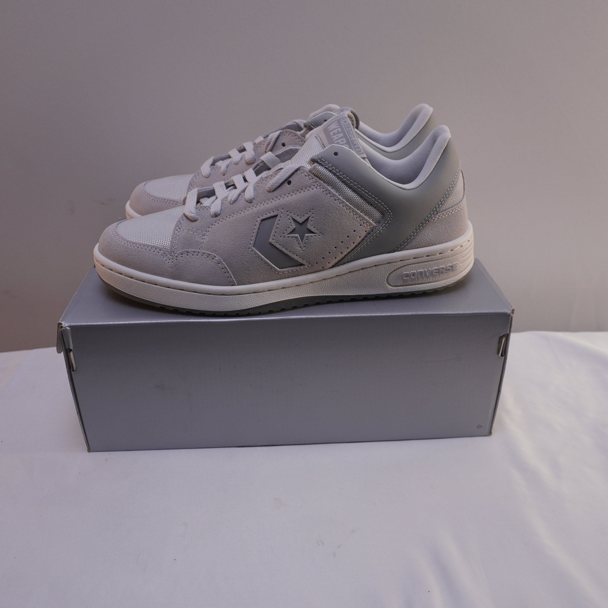 Zapatillas Converse para Hombre Usadas - Gris, Talla 46