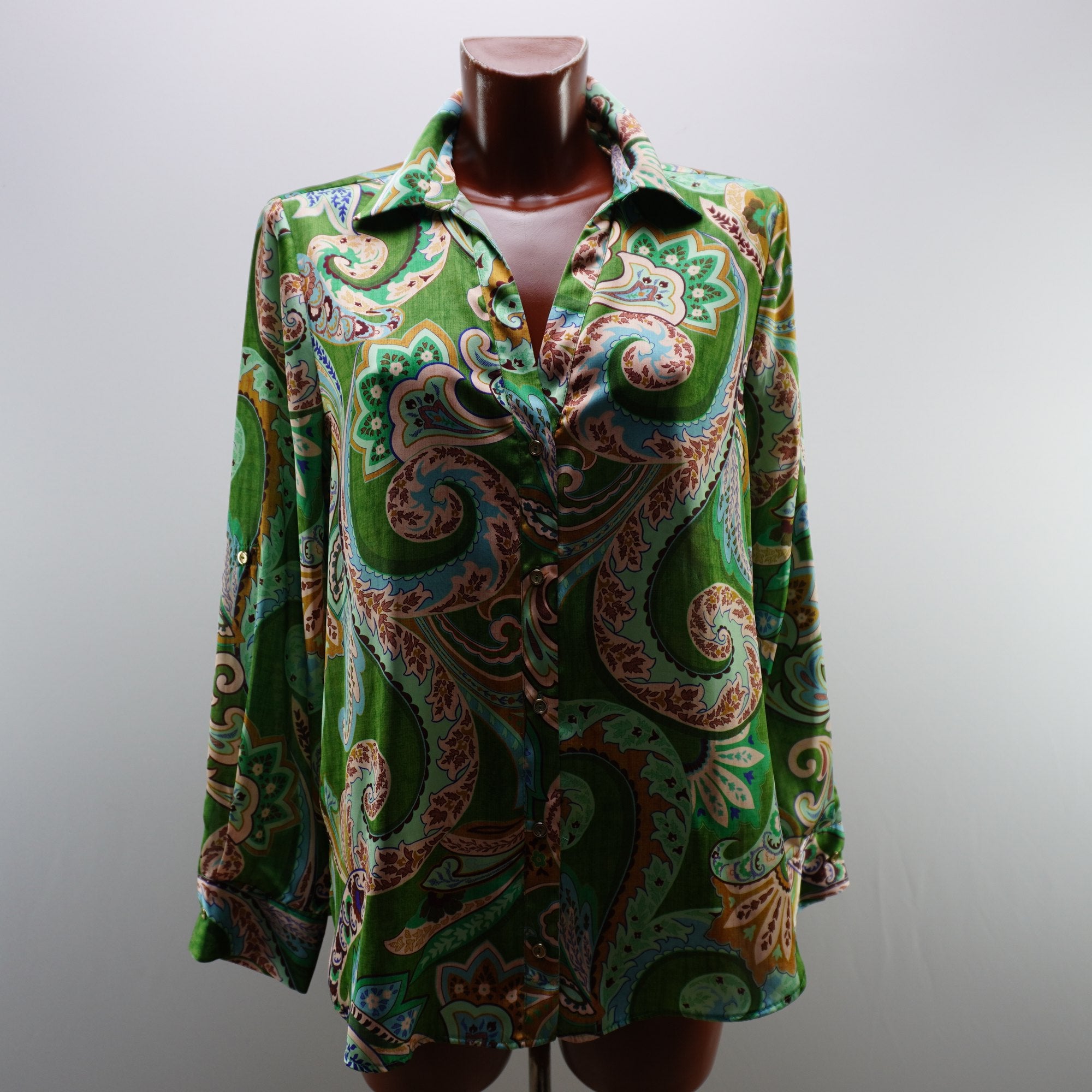 Camisa Zara para Mujer Usada - Verde, M
