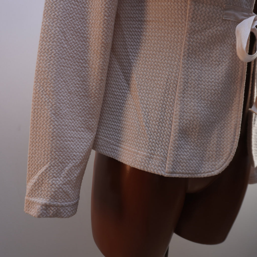 Blazer Betty Barslay para Mujer Usado - Beige, XL