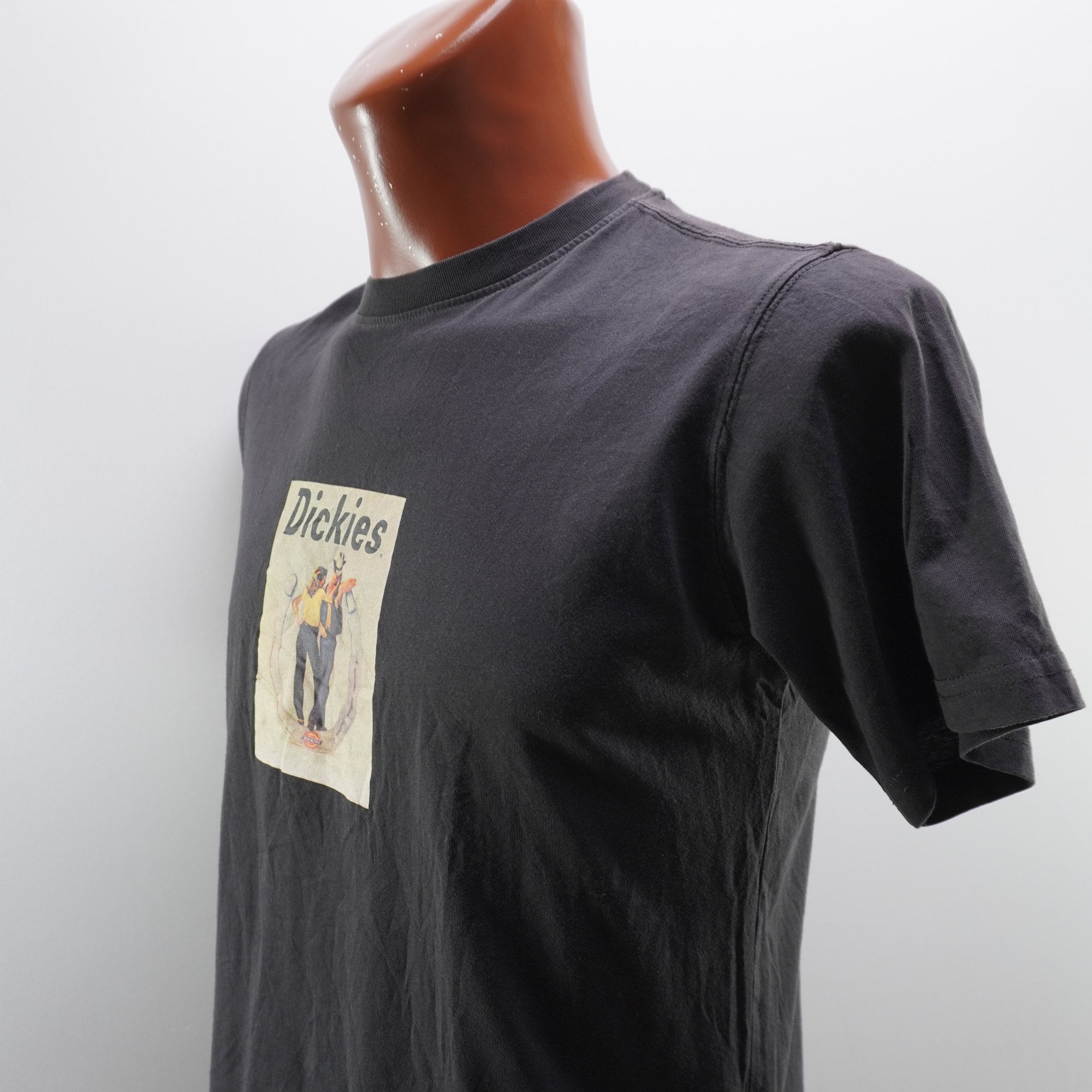 Camiseta Dickies para Hombre Usada - Negra, S