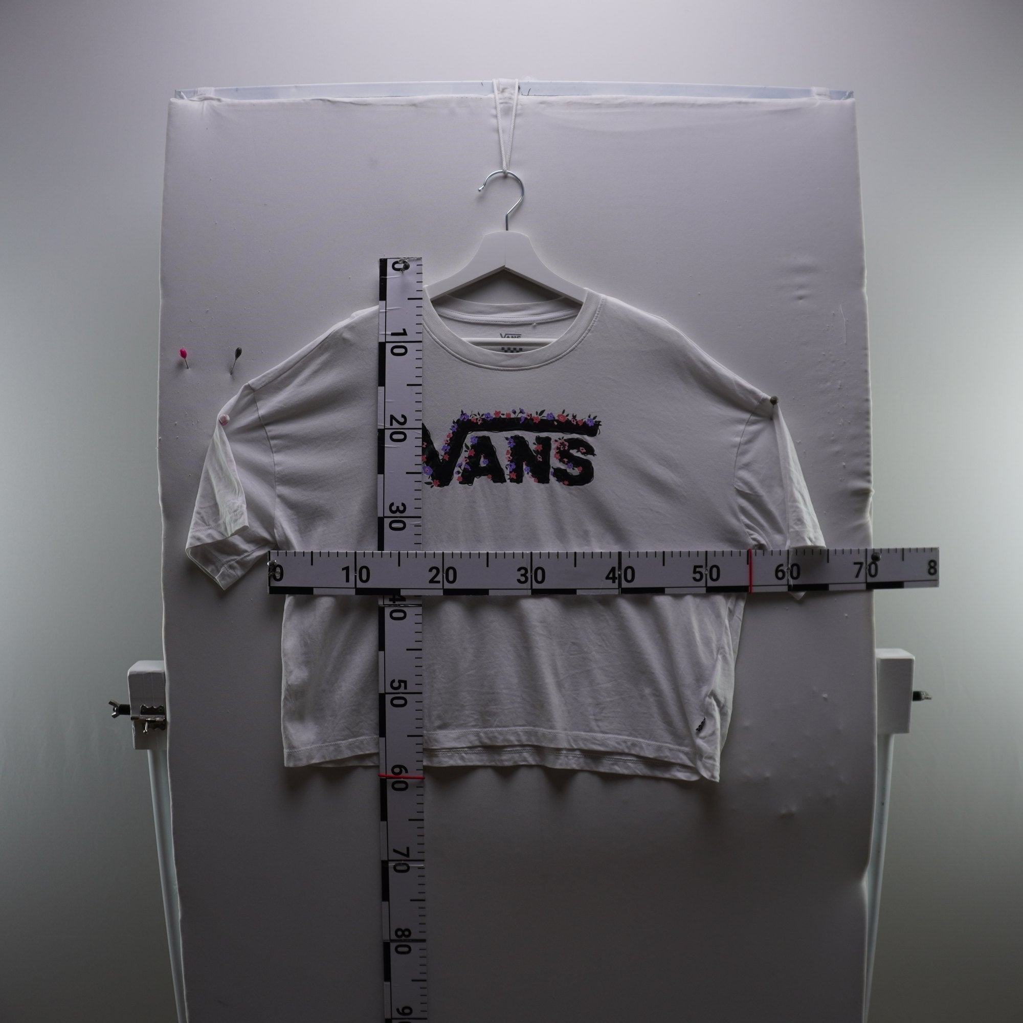 Camiseta Vans para Mujer Usada - Blanca, M