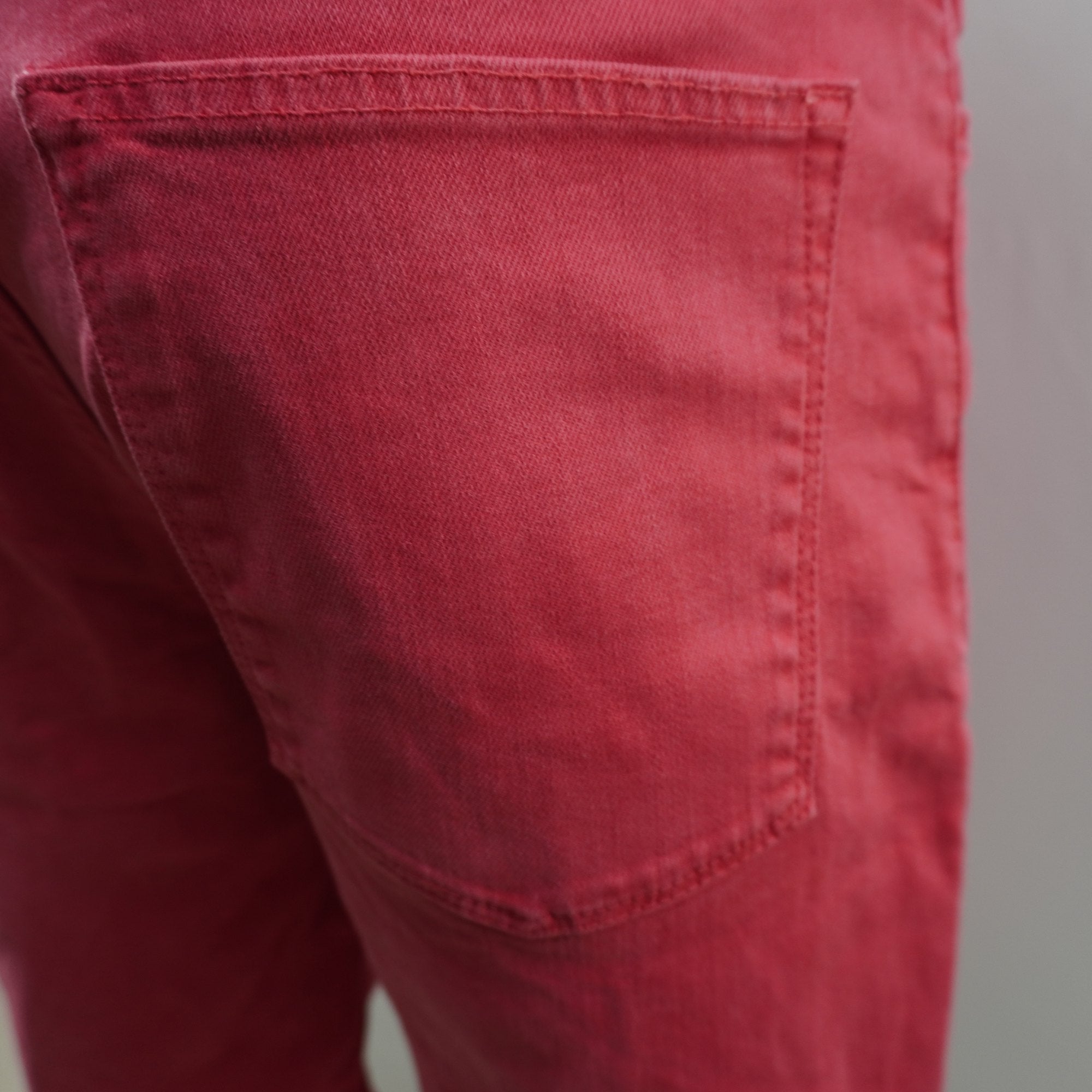 Pantalones Cortos Vaqueros Tommy Hilfiger para Hombre Usados - Rojos, L