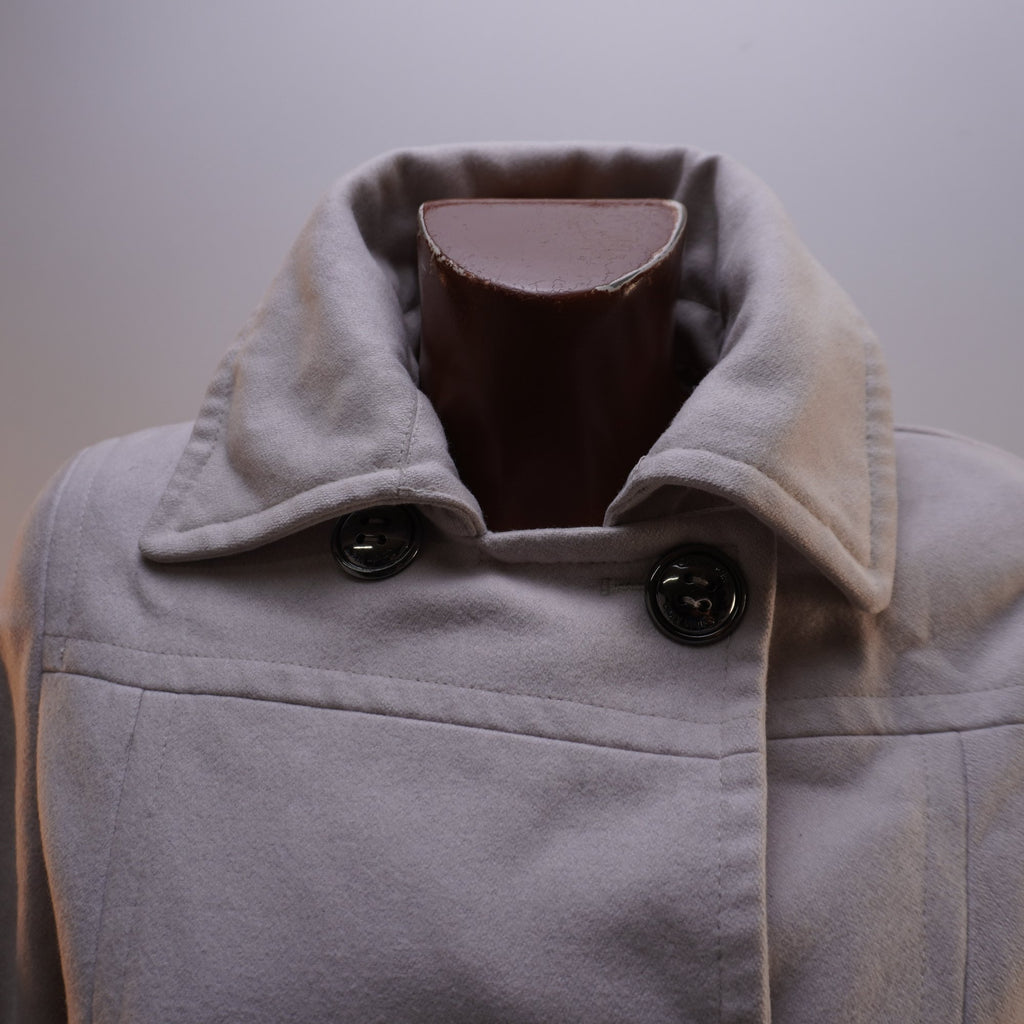 Sobretodo Calvin Klein para Mujer Usado - Blanco, Pequeño (S)