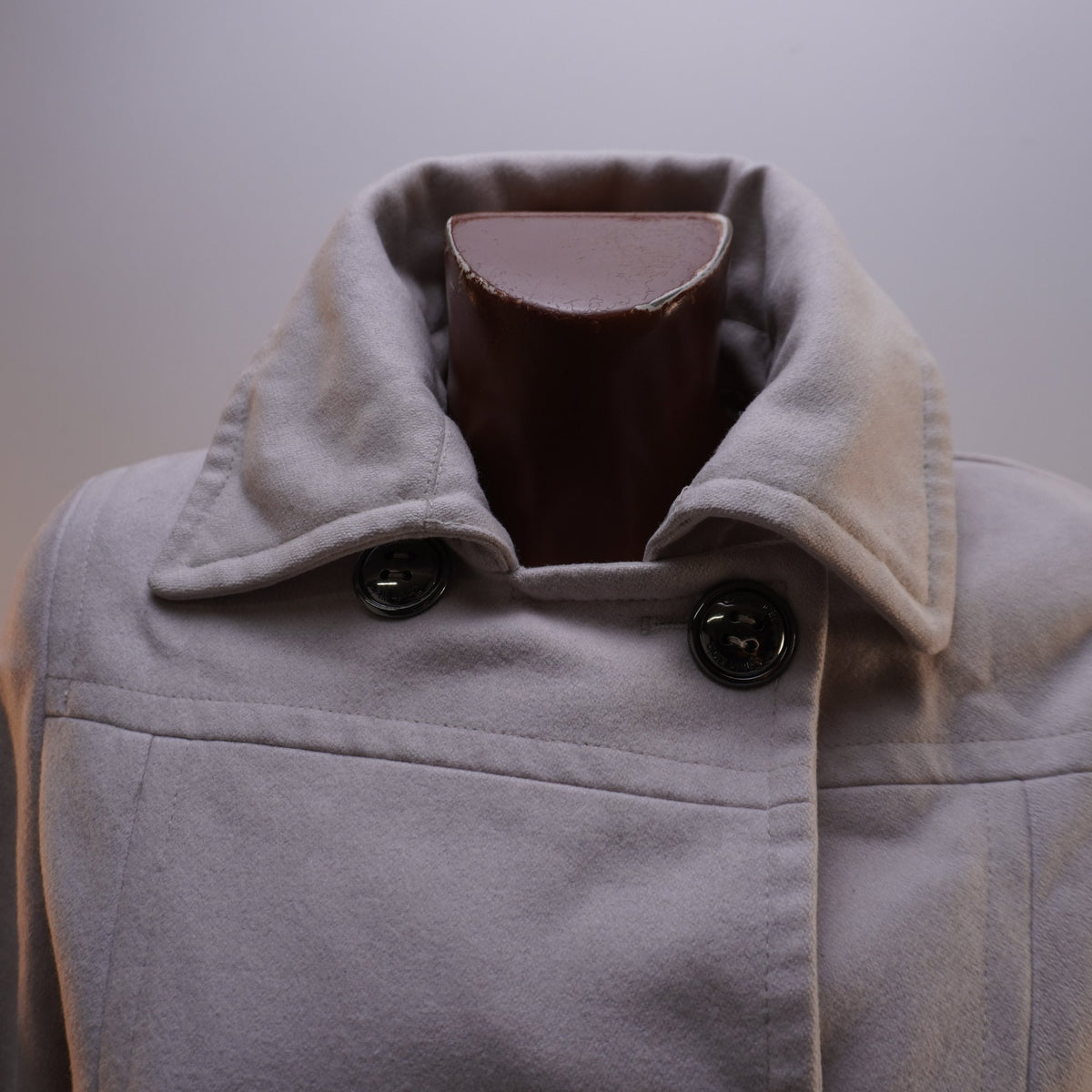 Sobretodo Calvin Klein para Mujer Usado - Blanco, Pequeño (S)