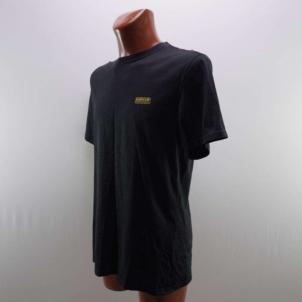 Camiseta Barbour para Hombre Usada - Negra, XL