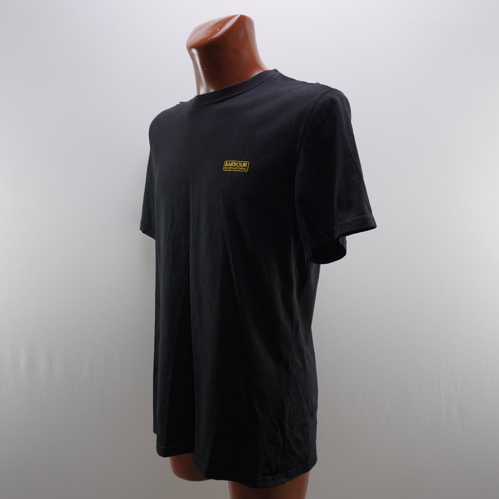 Camiseta Barbour para Hombre Usada - Negra, XL