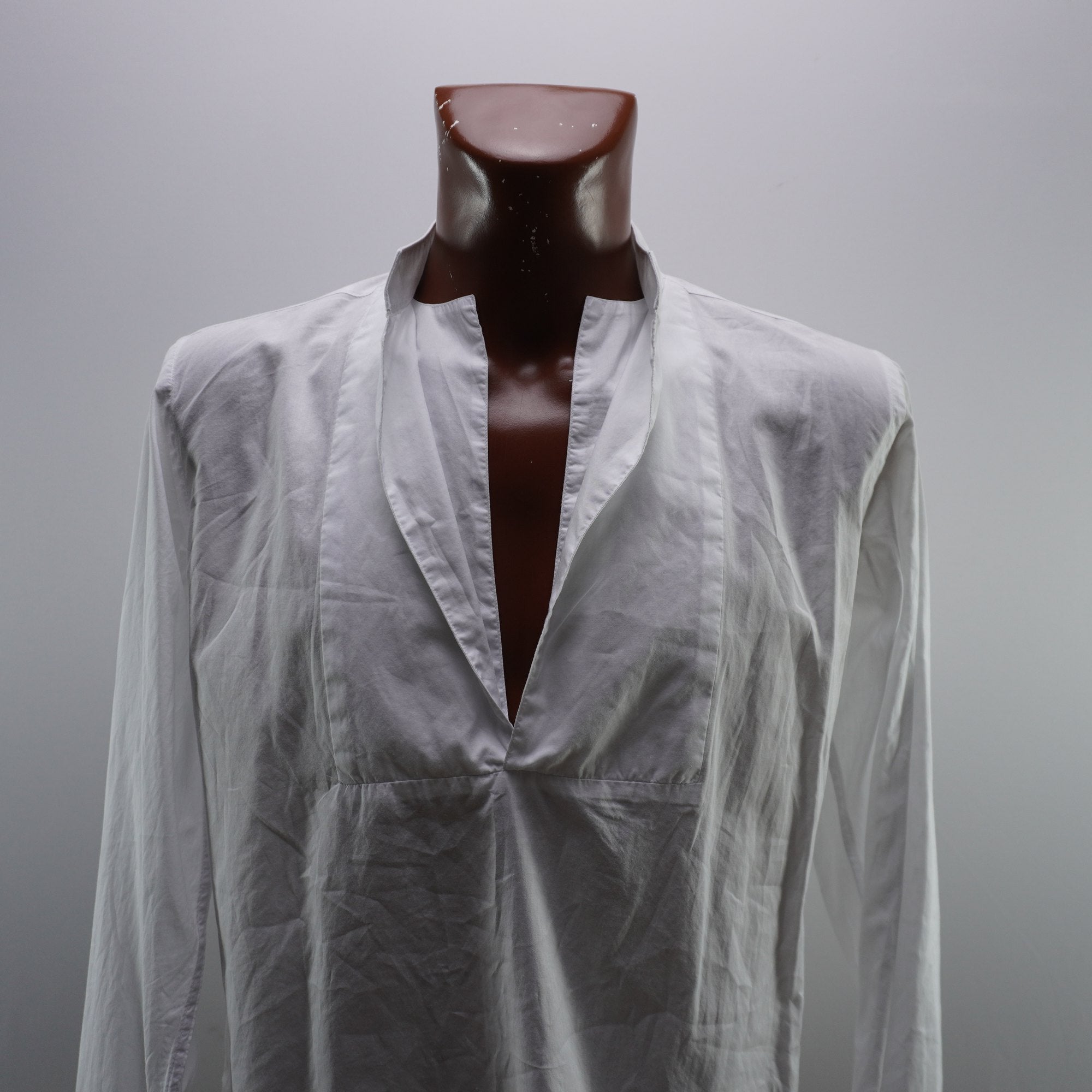 Camisa Henley Zara para Hombre Usada - Blanca, S