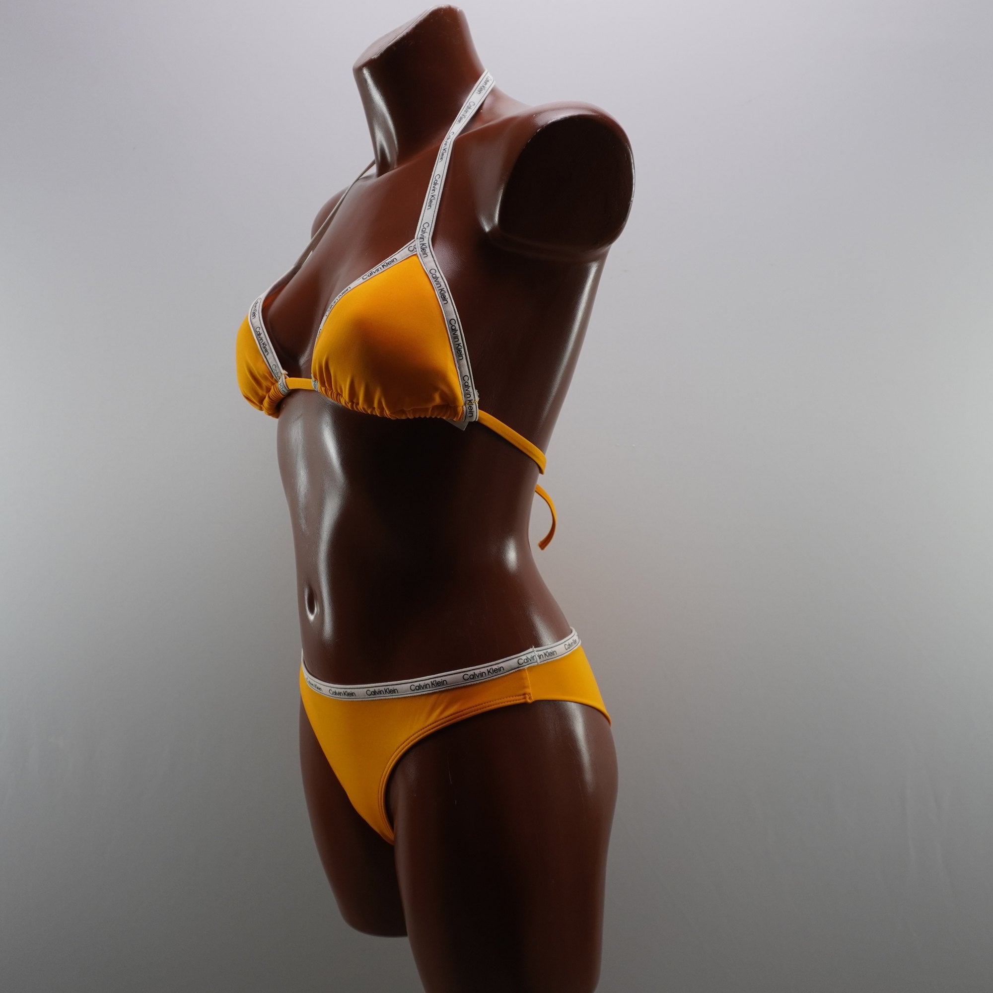 Vestido de Baño Calvin Klein para Mujeres Usado - Naranja, S