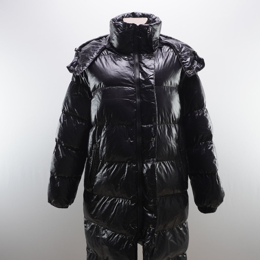 Parka Italian Style para Mujer Nueva con Etiquetas - Negra, L