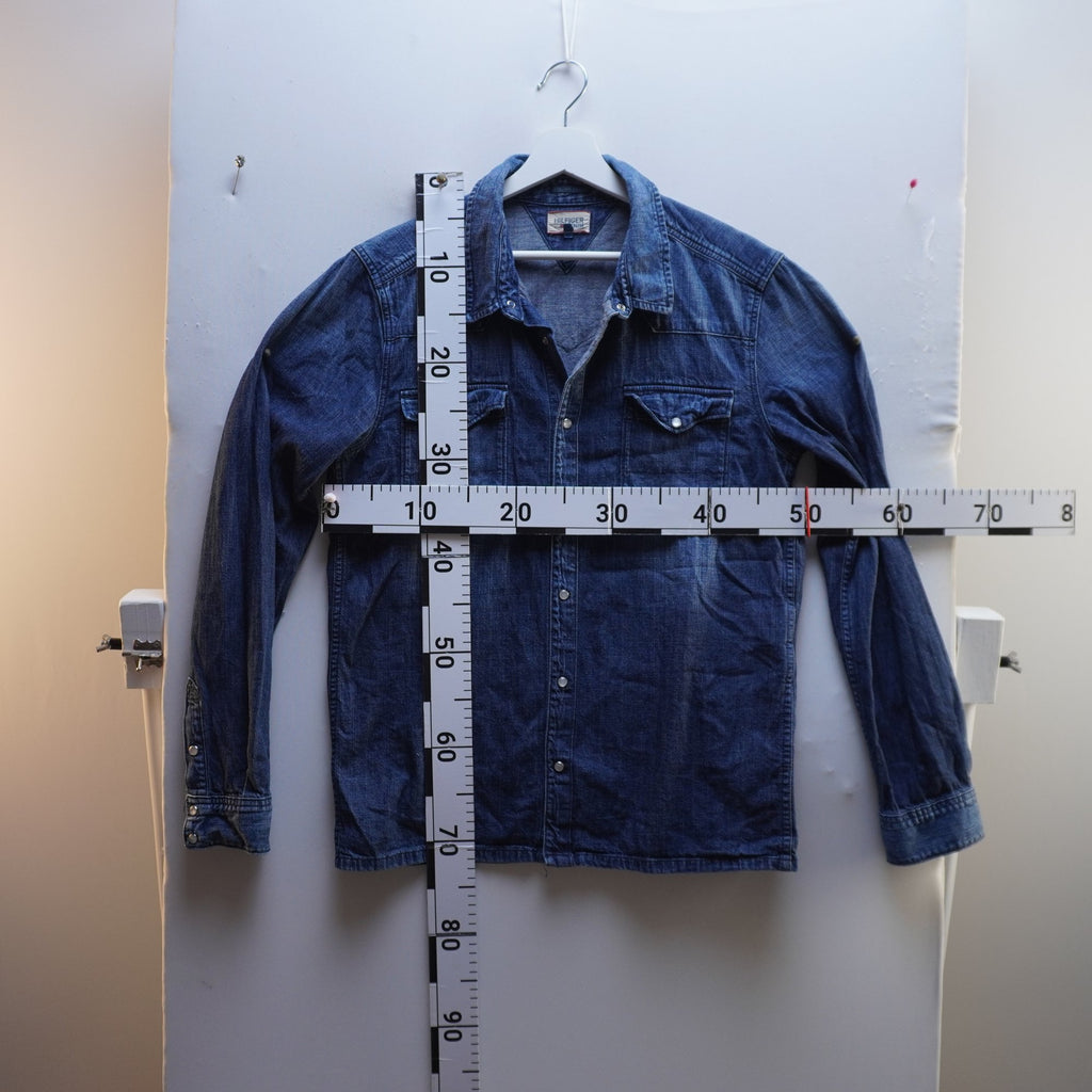 Camisa Henley Tommy Hilfiger para Hombre Usada - Azul, M