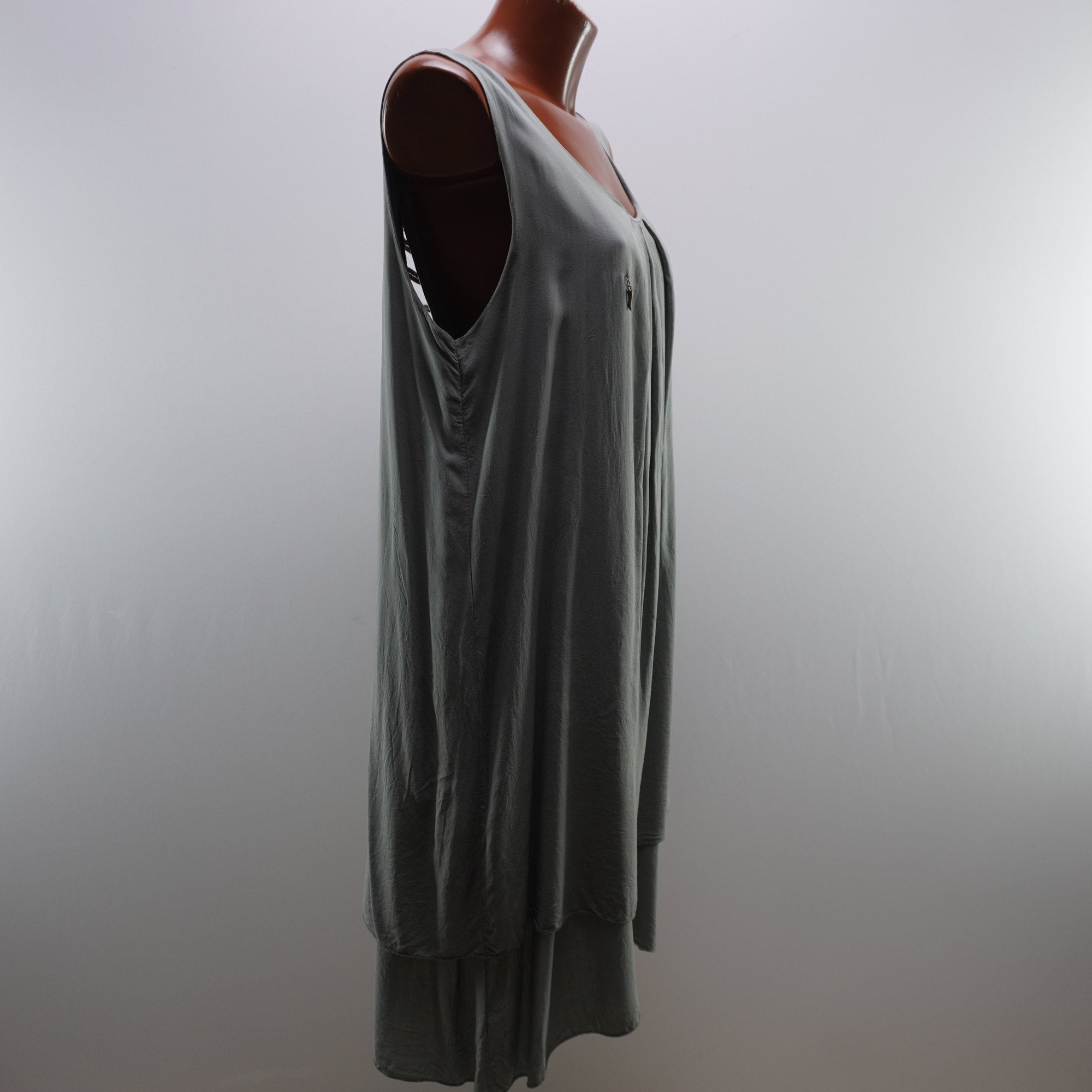 Vestido Italian Style para Mujer Usado - Caqui, XL