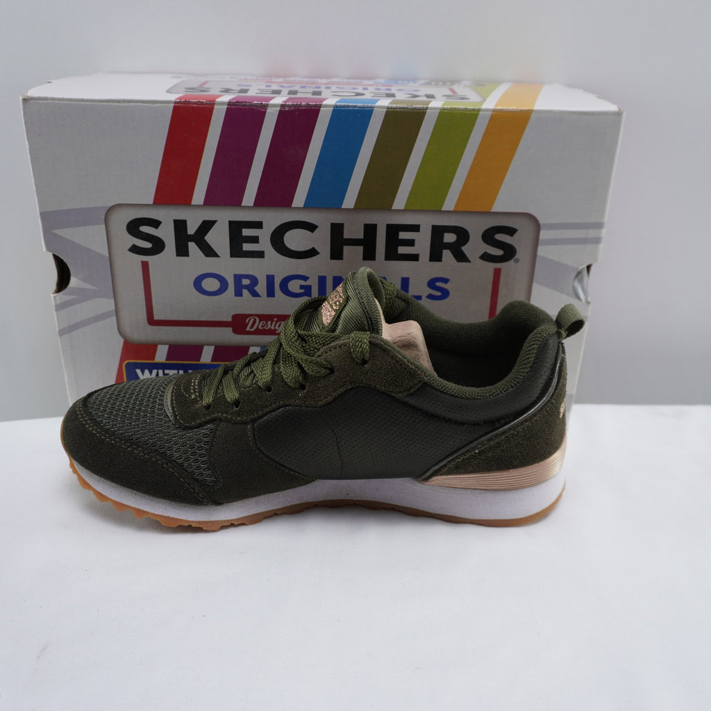 Zapatillas Skechers para Mujer Nuevas - Verde, Talla 38
