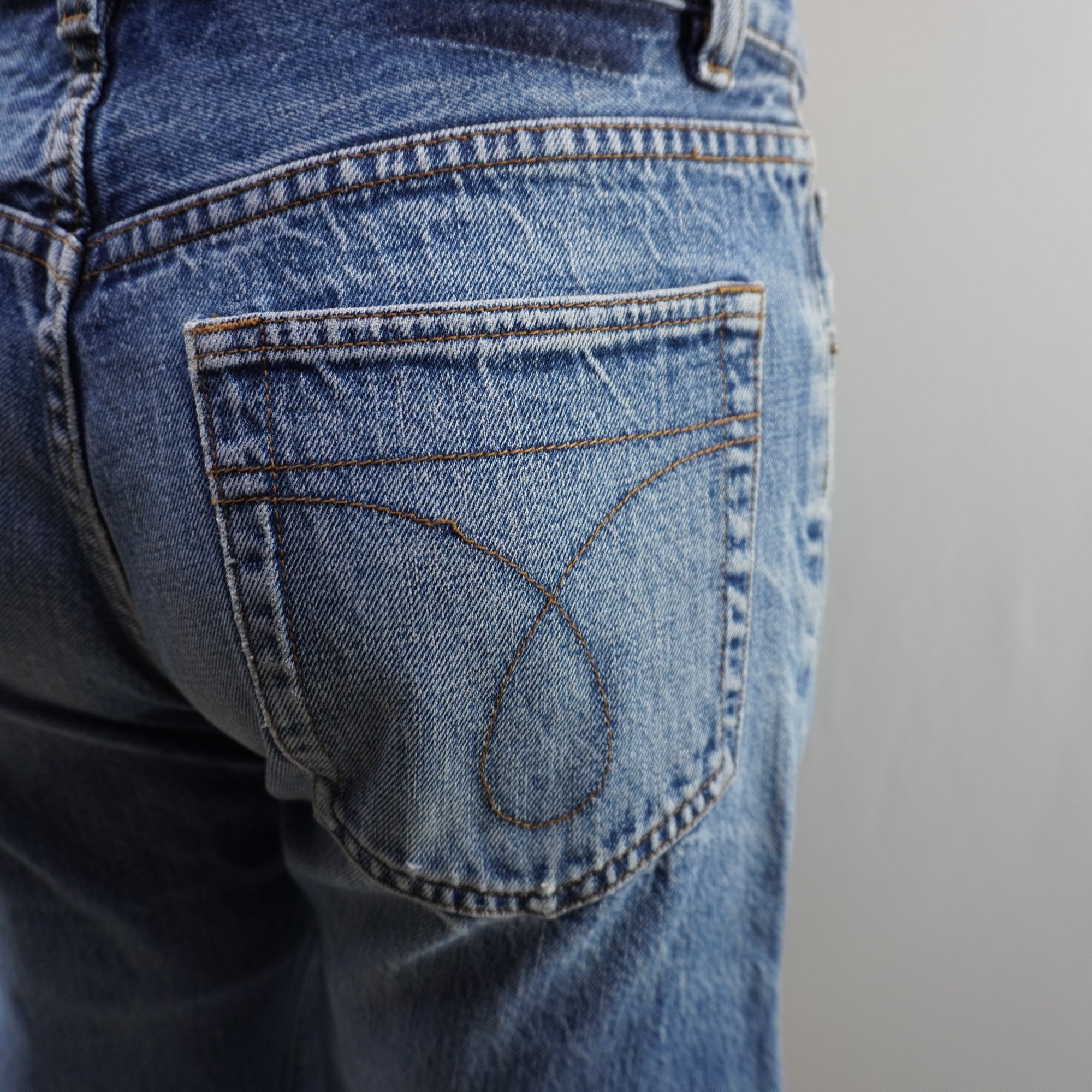 Pantalones Cortos Vaqueros Calvin Klein para Hombre Usados - Azul, S