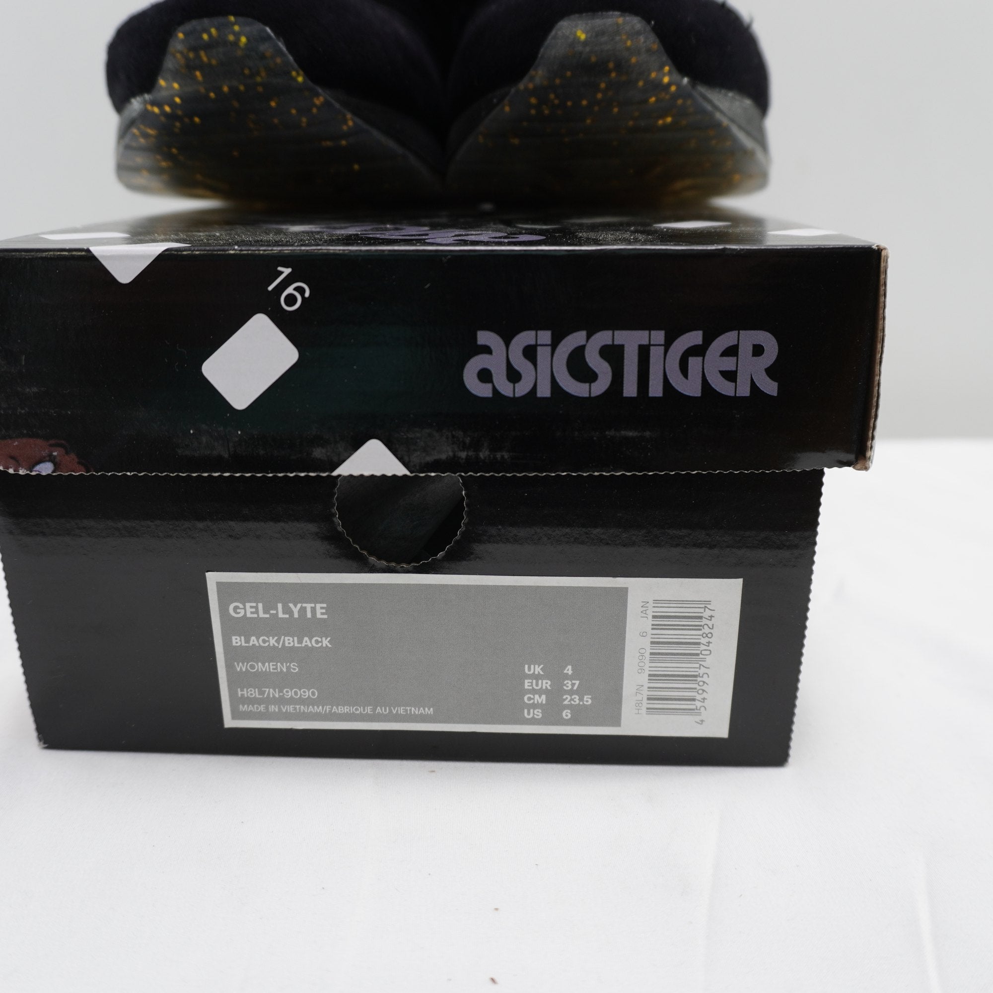Zapatillas Asics para Mujer Usadas - Negro, Talla 37