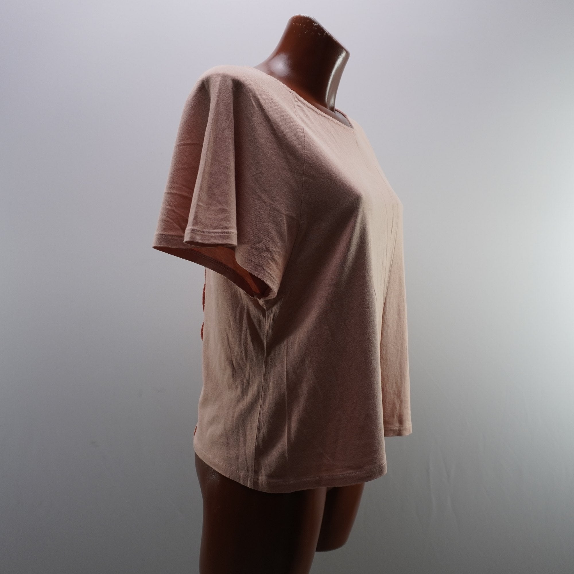 Camiseta Cortefiel para Mujer Usada - Rosa, S