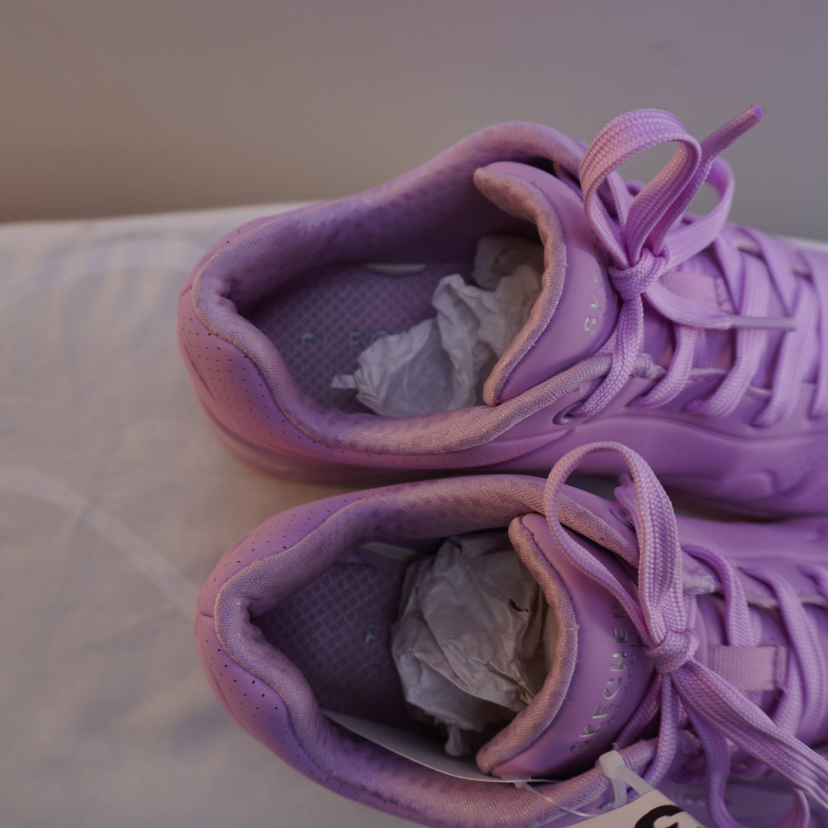 Zapatillas Skechers para Mujer Usadas - Púrpura, Talla 39